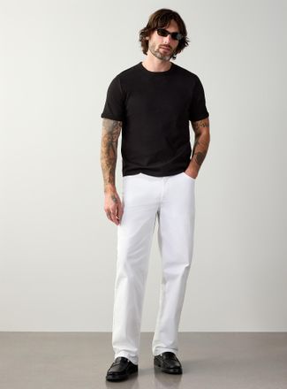 Le 31 Mens Ringer T-shirt Retro fit