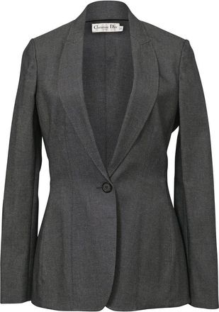 Dior Single-Button Blazer, Size Fr 38 (Authentic Pre-Loved)