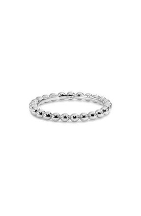 Devata Beaded Ball Ring in Silver at Nordstrom Rack, Size 6