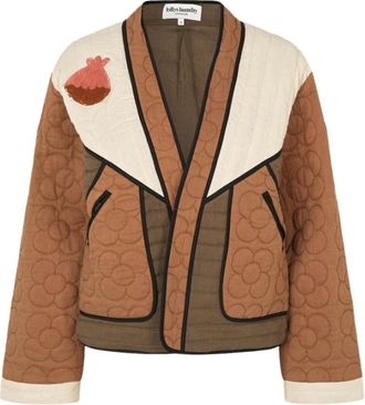 Lollys Laundry Licht Jack - Dames - Zomerjassen - Bruin - XS - Jassen