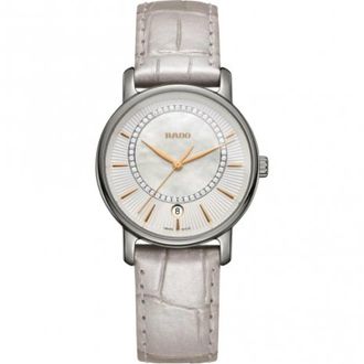 Rado Dia Master Diamonds Horloge - Dames - Horloges - Wit - ONE Size - Accessoires