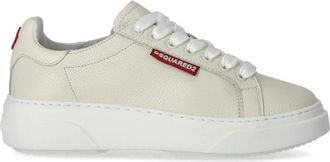 Dsquared2 Bumper Cream Sneaker - Dames - Sneakers - Beige - 37 1/2 EU - Leer - Schoenen