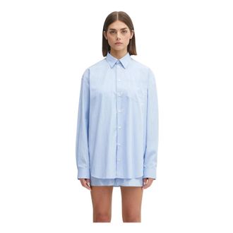Sporty & Rich Donna, Camicette, Blu, S, new
