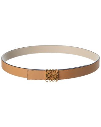 Loewe Anagram Reversible Leather Belt