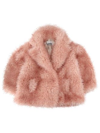 Ganni Faux Fur Coat