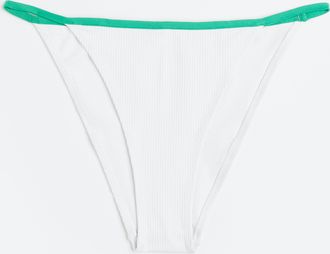 H&M Bikinihose - White