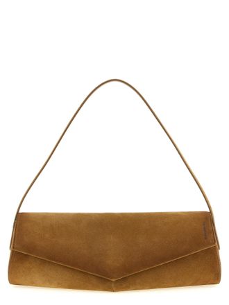 Jil Sander Brown Calfskin Shoulder Womens Bag
