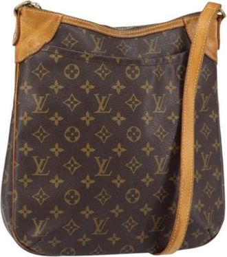 Louis Vuitton Pre-owned Canvas Cross Body Bag - Dames - Vintage Schoudertas - Bruin - ONE Size - Vintage