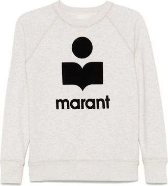 Isabel Marant Millyny Sweatshirt - Dames - Sweatshirts - Wit - S - Katoen - Hoodies & sweatvesten