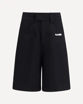GCDS Shorts with black logo piping Male 48