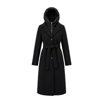 Marella Emmdesiderio Coat - Coats - Mujer - Negro - 2XS