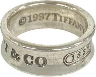 Tiffany & Co. Silver Silver 925 Band Ring (Pre-Owned)