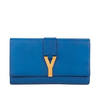 Saint Laurent Ligne-Y Clutch Small Clutch