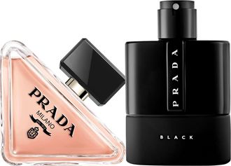 Prada Unisex Duo: Paradoxe Eau de Parfum 90ml & Luna Rossa Black Eau de 100ml. - One Size