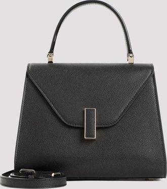 Valextra Black Iside Mini Satchel Bag