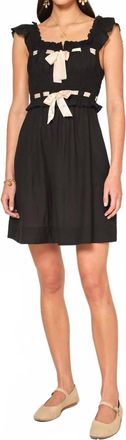 Rixo Devin Dress In Black