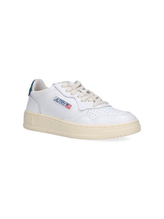 Autry Leather Low-Top Sneakers - White