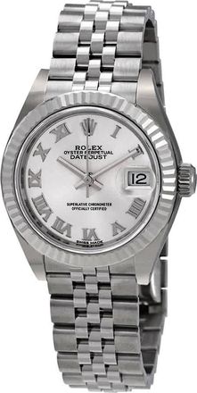 Rolex Lady Datejust Automatic Silver Dial Ladies Jubilee Watch 279174SRJ