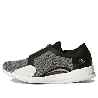 adidas (WMNS) adidas PureBoost X Trainer Zip Black Silver Metallic BY1671