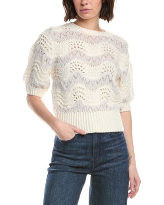 Mother The Powder Puff Alpaca-Blend Sweater