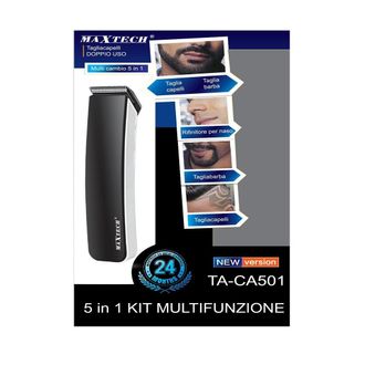 Trade Shop Trade Shop - Tagliacapelli Barba Rifinitore Doppio Uso Multi Cambio 5in1 New Version Ta-ca501
