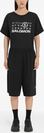 Maison Margiela Womens Sport Shorts - Black - Size Small