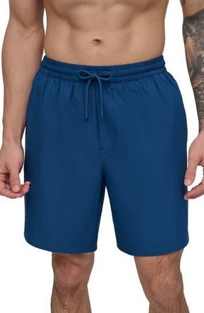 DKNY Core Volley Swim Trunks in Poseidon at Nordstrom Rack, Size Xx-Large