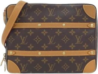 Louis Vuitton Pre-owned Monogram Schoudertas - Dames - Vintage Schoudertas - Bruin - ONE Size - Vintage