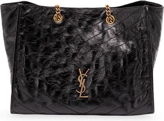 Saint Laurent Niki Shopping In Vintage Leather
