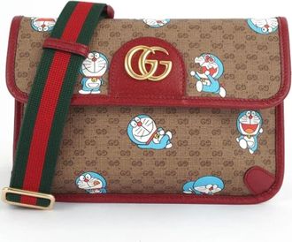 Gucci Pre-owned Cross Body Bags, female, Beige, Size: ONE SIZE Pre-owned Leather gucci-bags