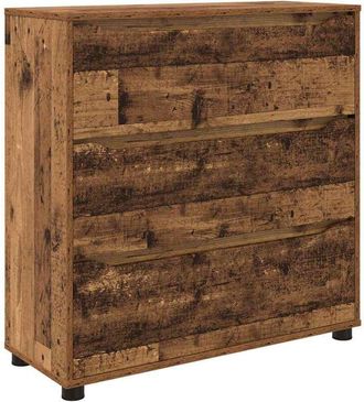 vidaXL Armario De Almacenamiento Madera Vieja 80 X 31 X 81 Cm Vidaxl