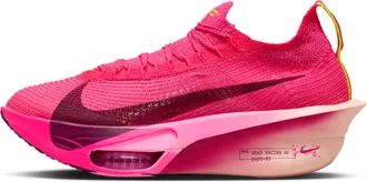 Nike Womens Alphafly 3 Road Racing Shoes in Pink | FD8315-601