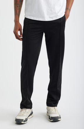 Palm Angels Back Curved Logo Track Pants in Black Off White at Nordstrom, Size Xx-Large