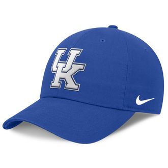 Nike Kentucky Classic Club Nike Mens College Adjustable Hat in Blue | NC014EVNKY-HAP
