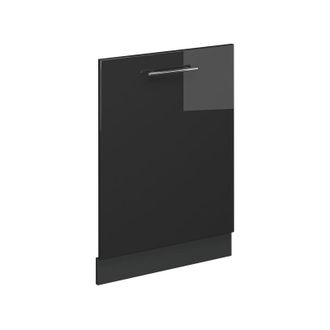 Vicco Panel Frontal Del Lavavajillas Fame-line, Antracita Alto Brillo, 60 Cm Sin Encimera Vicco