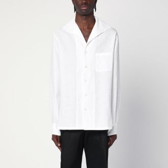 Dolce & Gabbana White linen shirt