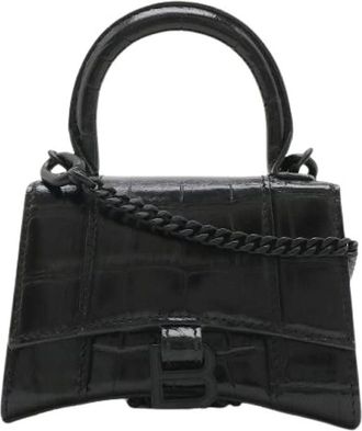Balenciaga Pre-owned Hourglass Mini 2way Shoulder Bag - - Pre-owned - Donna - Nero - ONE SIZE
