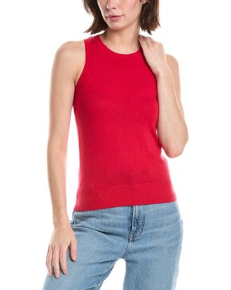 Minnie Rose Cashmere-Blend Tank Top