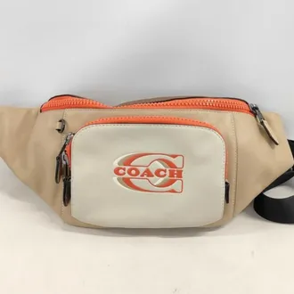 Coach Multi-Color Leather Fanny Pack Sling Bag (Pre-Owned)