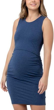 Ripe Organic Nursing Tank Dress in Denim Marle at Nordstrom, Size X-Small Au