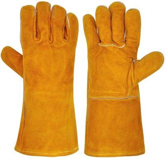 OEM Guantes Ign&iacute;fugos Para Chimenea Para Hombre - Guantes Resistentes Al Calor Para Horno Y Barbacoa