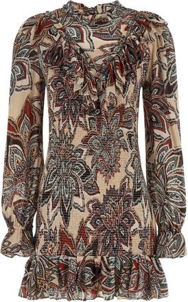 Farm Rio Mujer, Vestidos, Multicolor, Talla: XS