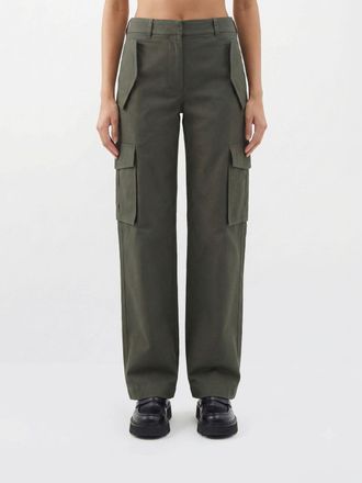 Burberry Pants BURBERRY Woman color Green