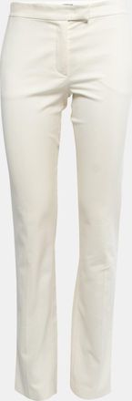 Joseph Cream Stretch Cotton Slim Fit Trousers