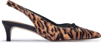 Bernardo Misha Haircalf Kitten Heel Pump in Gato at Nordstrom, Size 8.5