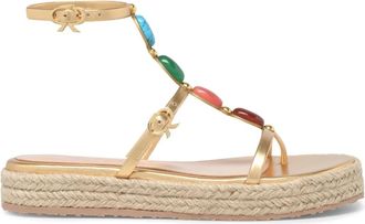 Gianvito Rossi Sandali Shanti Beach - Oro