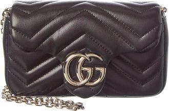 Gucci Gg Marmont Mini Leather Shoulder Bag
