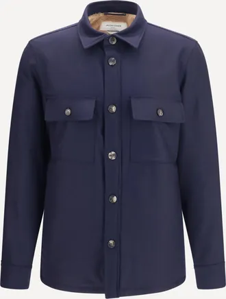 Jacob Cohen Giacca leggera con pelliccia interna Man XL