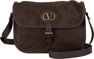 Valentino Antibes Crossbody Tas - Dames - Schoudertassen - Bruin - ONE Size - Leer - Tassen