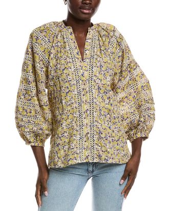 Maje Embroidered Top
